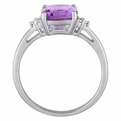 Stella Grace 10k White Gold Amethyst & Diamond Accent Ring 6 Stella Grace 10k White Gold Amethyst & Diamond Accent Ring -Stella Grace Sales unnamed file 1031