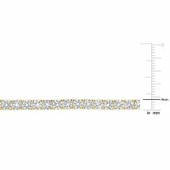 Stella Grace Sterling Silver Lab-Created White Sapphire Tennis Bracelet 7 Stella Grace Sterling Silver Lab-Created White Sapphire Tennis Bracelet -Stella Grace Sales unnamed file 115