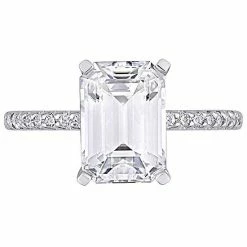 Stella Grace 10k White Gold 3 1/5 Carat T.W. Lab-Created Moissanite Engagement Ring -Stella Grace Sales unnamed file 119