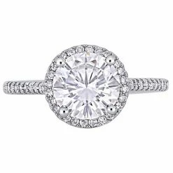 Stella Grace 2 Ct. T.W. Lab-Created Moissanite & 1/4 Ct. T.W. Diamond Engagement Ring -Stella Grace Sales unnamed file 128