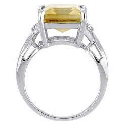 Stella Grace Sterling Silver Citrine & White Topaz Fashion Ring -Stella Grace Sales unnamed file 1284