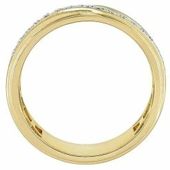 Men's Stella Grace 18k Gold Over Silver 1/10 Carat T.W. Diamond Ring -Stella Grace Sales unnamed file 1315