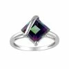Stella Grace Exotic Green Topaz 10k White Gold Ring