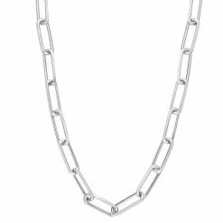 Stella Grace Sterling Silver 5 Mm Paper Clip Link Chain Necklace 15 Stella Grace Sterling Silver 5 Mm Paper Clip Link Chain Necklace -Stella Grace Sales unnamed file 1399