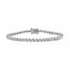 Stella Grace Sterling Silver 1/2 Carat T.W. Diamond Tennis Bracelet