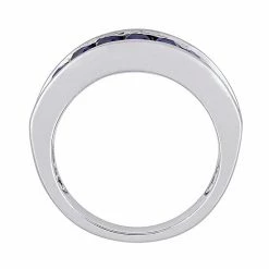 Stella Grace Sterling Silver Lab-Created Sapphire Anniversary Band -Stella Grace Sales unnamed file 1510
