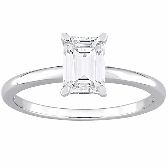 Stella Grace Sterling Silver Lab-Created Moissanite Ring 1 Stella Grace Sterling Silver Lab-Created Moissanite Ring