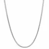 Stella Grace Sterling Silver 3 Mm Herringbone Chain Necklace