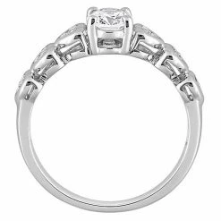 Stella Grace Sterling Silver Lab-Created White Sapphire Ring 6 Stella Grace Sterling Silver Lab-Created White Sapphire Ring -Stella Grace Sales unnamed file 1964