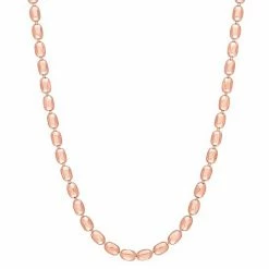 Stella Grace Sterling Silver Oval Ball Chain Necklace -Stella Grace Sales unnamed file 2029