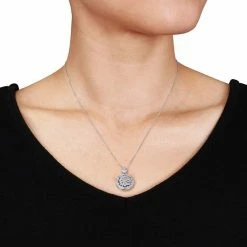 Stella Grace Sterling Silver 1/10 Carat T.W. Diamond Floral Locket Necklace 8 Stella Grace Sterling Silver 1/10 Carat T.W. Diamond Floral Locket Necklace -Stella Grace Sales unnamed file 2168