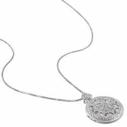 Stella Grace Sterling Silver 1/10 Carat T.W. Diamond Floral Locket Necklace 9 Stella Grace Sterling Silver 1/10 Carat T.W. Diamond Floral Locket Necklace -Stella Grace Sales unnamed file 2169