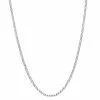 Stella Grace Men's Sterling Silver Rolo Chain Necklace