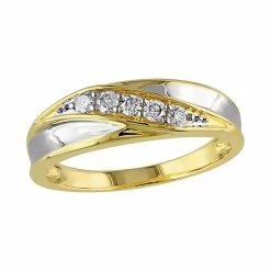 Stella Grace 10k Gold Two-Tone 1/4 Carat T.W. Diamond Ring