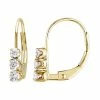 Stella Grace 14k Gold Diamond Accent Leverback Earrings