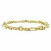 Stella Grace Men's Sterling Silver 6 Mm Figaro Chain Bracelet