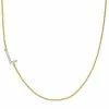 Stella Grace 14k Gold Diamond Accent Initial Necklace