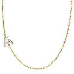 Stella Grace 14k Gold Diamond Accent Initial Necklace -Stella Grace Sales unnamed file 2865
