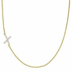 Stella Grace 14k Gold Diamond Accent Initial Necklace -Stella Grace Sales unnamed file 2866