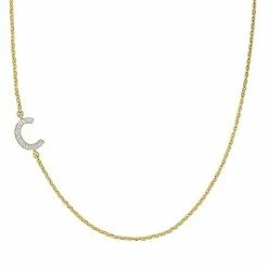 Stella Grace 14k Gold Diamond Accent Initial Necklace -Stella Grace Sales unnamed file 2867