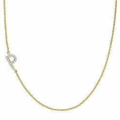 Stella Grace 14k Gold Diamond Accent Initial Necklace -Stella Grace Sales unnamed file 2868
