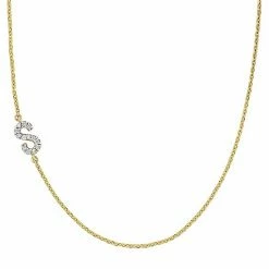 Stella Grace 14k Gold Diamond Accent Initial Necklace -Stella Grace Sales unnamed file 2871