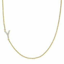 Stella Grace 14k Gold Diamond Accent Initial Necklace -Stella Grace Sales unnamed file 2872