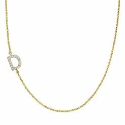 Stella Grace 14k Gold Diamond Accent Initial Necklace -Stella Grace Sales unnamed file 2873