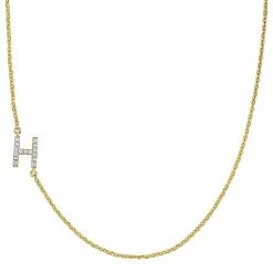 Stella Grace 14k Gold Diamond Accent Initial Necklace -Stella Grace Sales unnamed file 2877