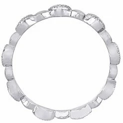 Stella Grace 10k Gold 1/10 Carat T.W. Diamond Eternity Ring White 9 Stella Grace 10k Gold 1/10 Carat T.W. Diamond Eternity Ring White -Stella Grace Sales unnamed file 2913