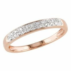 Stella Grace 10k Rose Gold 1/10 Carat T.W. Diamond Anniversary Band