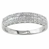 Stella Grace 10k White Gold 1/3 Carat T.W Diamond Anniversary Band Ring