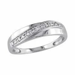 Stella Grace 10K White Gold 1/10 Carat T.W. Diamond Ring