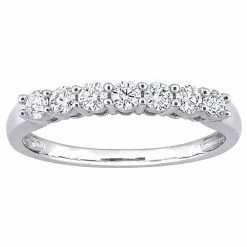 Stella Grace 10k White Gold 1/2 Carat T.W. Diamond Anniversary Ring