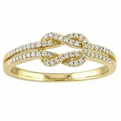 Stella Grace 14k Gold 1/6 Carat T.W. Diamond Infinity Ring