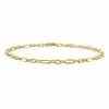Stella Grace 18k Gold Over Silver 3 Mm Figaro Chain Bracelet