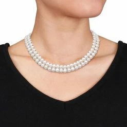 Stella Grace Sterling Silver Freshwater Cultured Pearl Necklace, Stretch Bracelet And Stud Earring Set 16 Stella Grace Sterling Silver Freshwater Cultured Pearl Necklace, Stretch Bracelet And Stud Earring Set -Stella Grace Sales unnamed file 372