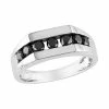 Stella Grace 10k White Gold 1 Carat T.W. Black Diamond Ring