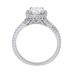Stella Grace 10k White Gold Lab Created Moissanite Engagement Ring -Stella Grace Sales unnamed file 4018