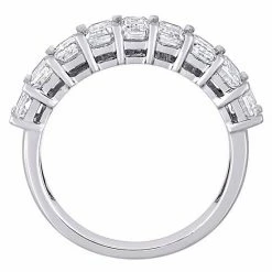 Stella Grace 10k White Gold 2 3/4 Carat T.W. Lab-Created Moissanite Baguette Ring -Stella Grace Sales unnamed file 424