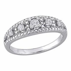 Stella Grace 10K White Gold 1/4 Carat T.W. Diamond Ring