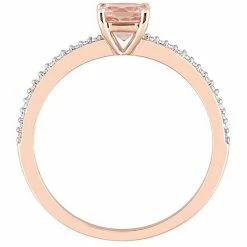 Stella Grace 10k Rose Gold Morganite & Diamond Accent Promise Ring -Stella Grace Sales unnamed file 4382