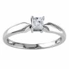 Stella Grace 10k White Gold 1/4 Carat T.W. Diamond Solitaire Engagement Ring