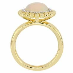Stella Grace 14K Gold 1/10-ct. Diamond & Opal Ring Yellow -Stella Grace Sales unnamed file 4418