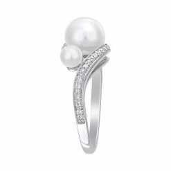 Stella Grace 10k White Gold Freshwater Cultured Pearl Bypass Ring 5 Stella Grace 10k White Gold Freshwater Cultured Pearl Bypass Ring -Stella Grace Sales unnamed file 4534