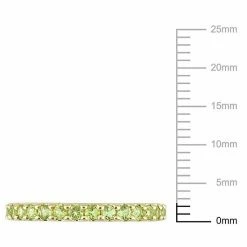 Stella Grace 10k Gold Peridot Eternity Ring 12 Stella Grace 10k Gold Peridot Eternity Ring -Stella Grace Sales unnamed file 4612