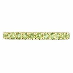 Stella Grace 10k Gold Peridot Eternity Ring 14 Stella Grace 10k Gold Peridot Eternity Ring -Stella Grace Sales unnamed file 4614
