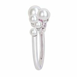 Stella Grace 10k White Gold Pink Sapphire & Freshwater Cultured Pearl Cluster Ring 6 Stella Grace 10k White Gold Pink Sapphire & Freshwater Cultured Pearl Cluster Ring -Stella Grace Sales unnamed file 4639