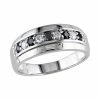 Stella Grace 10k White Gold 1/2 Carat T.W. Black & White Diamond Ring