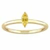 Stella Grace 10k Gold Yellow Sapphire Stackable Ring